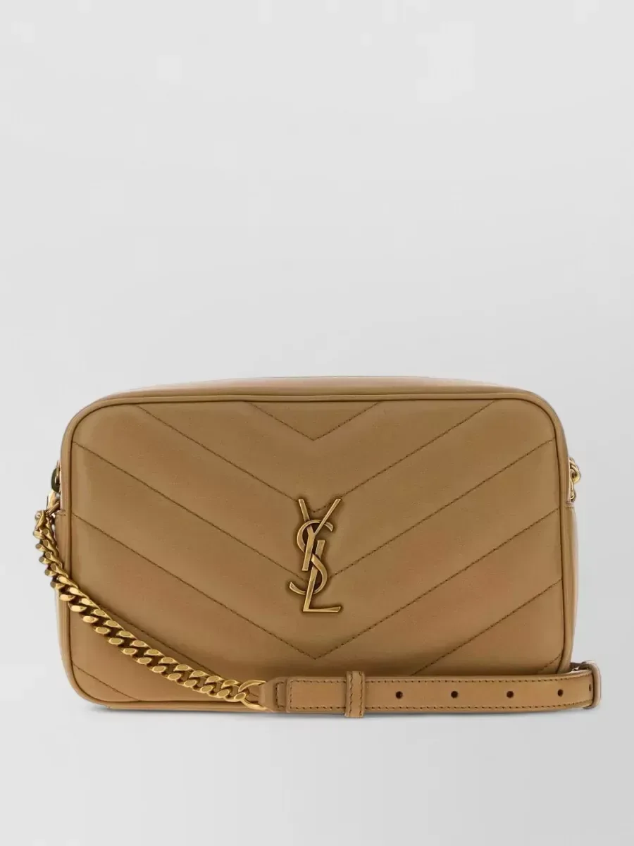 Saint Laurent Loulou Medium in Camel, Foto 1
