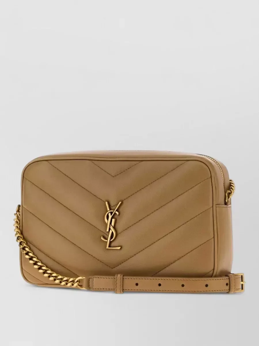 Saint Laurent Loulou Medium in Camel, Foto 2