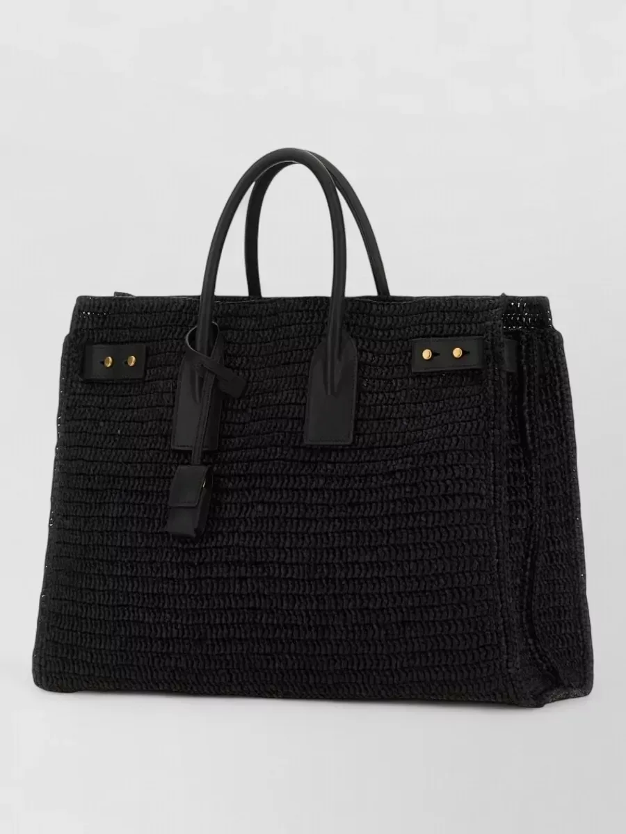 Saint Laurent Sac de Jour Medium باللون الأسود، صورة 1