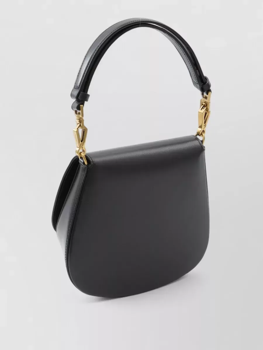 Saint Laurent Voltaire Mini em Preto, foto 2