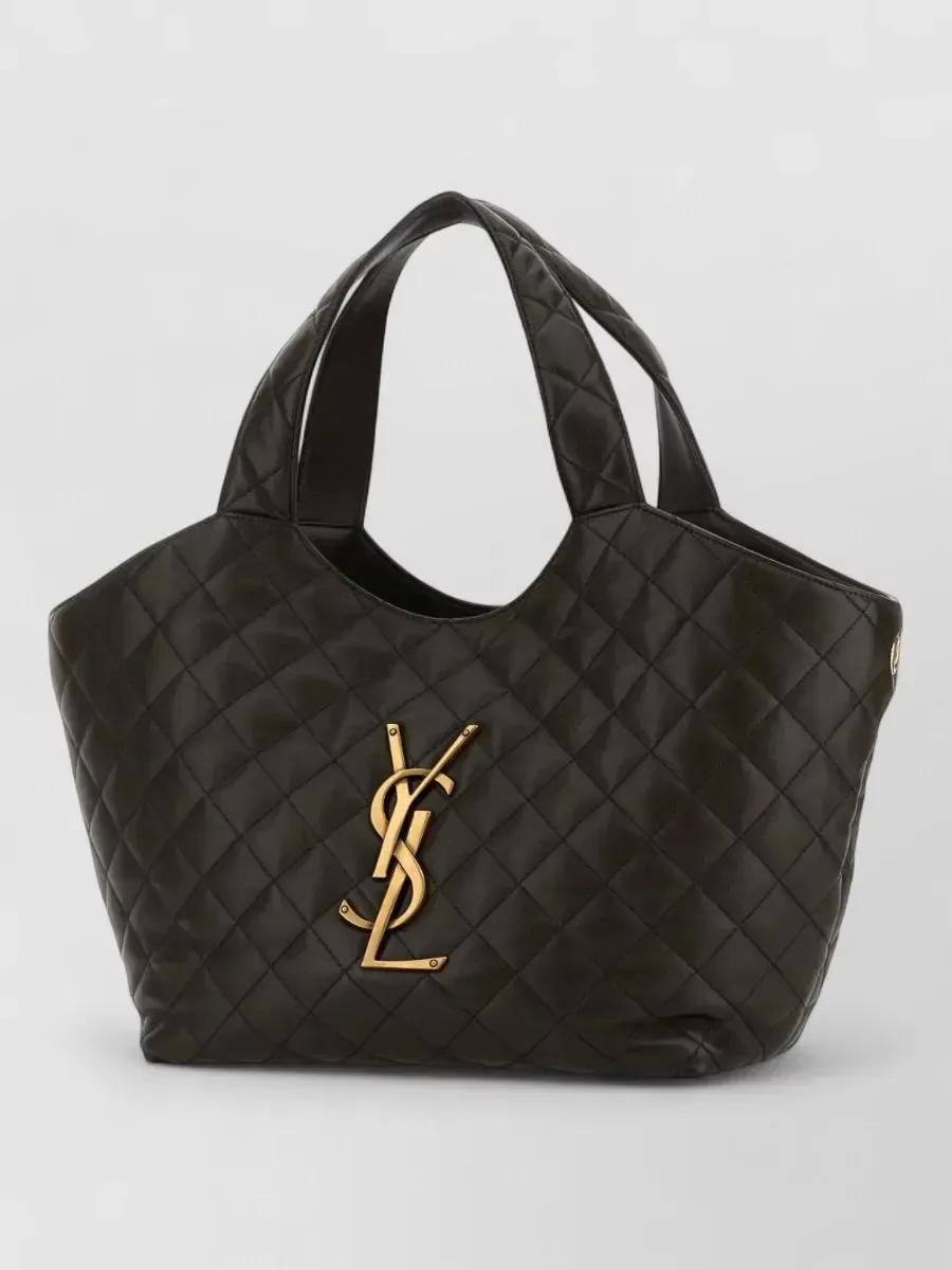 Saint Laurent Icare Medium in Schwarz, Foto 2
