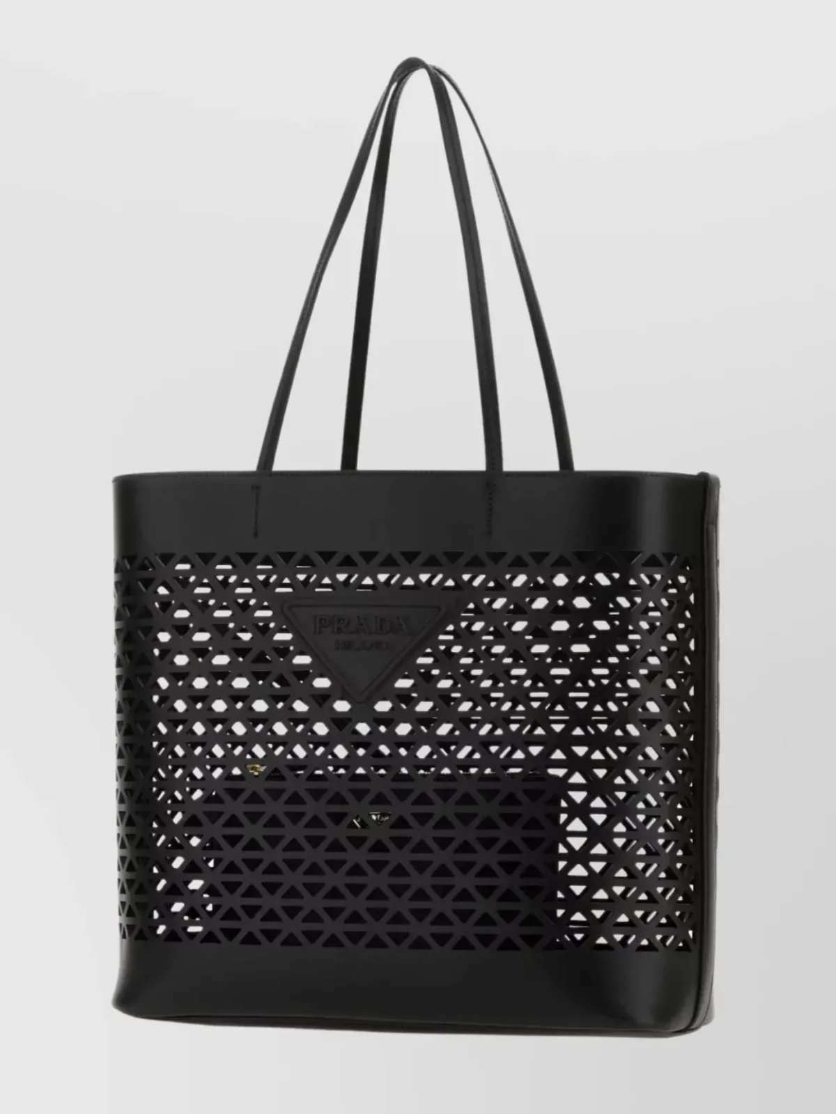 Prada Leather Beach Bag em Preto, foto 2