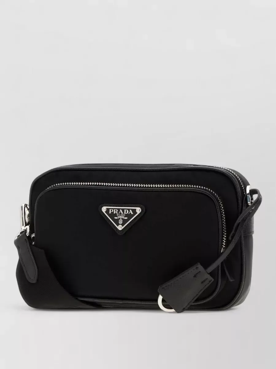 Prada Re-Edition斜挎包黑色款，图2