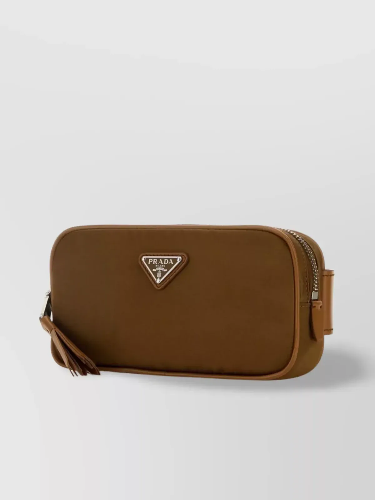 Sac ceinture Prada Re-Edition en marron, photo 2