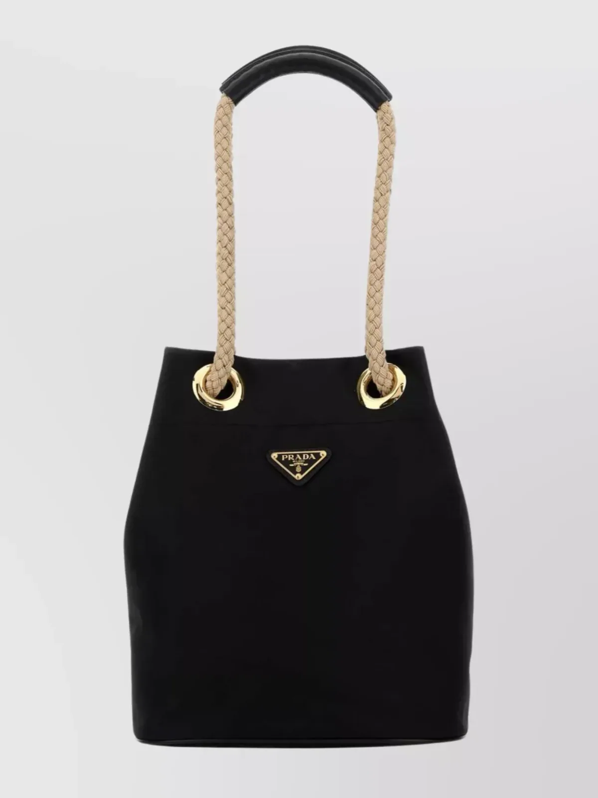 Prada Re-Nylon Bucket Bag in Black, photo 1