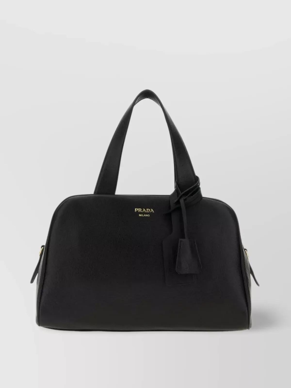 Prada Hirschleder Schultertasche in Schwarz, Foto 1