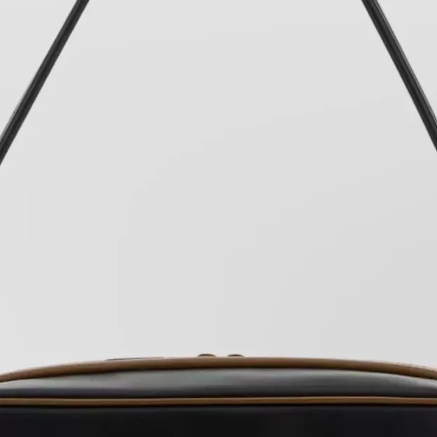 Prada Rectangular Shoulder Bag in Black, detail