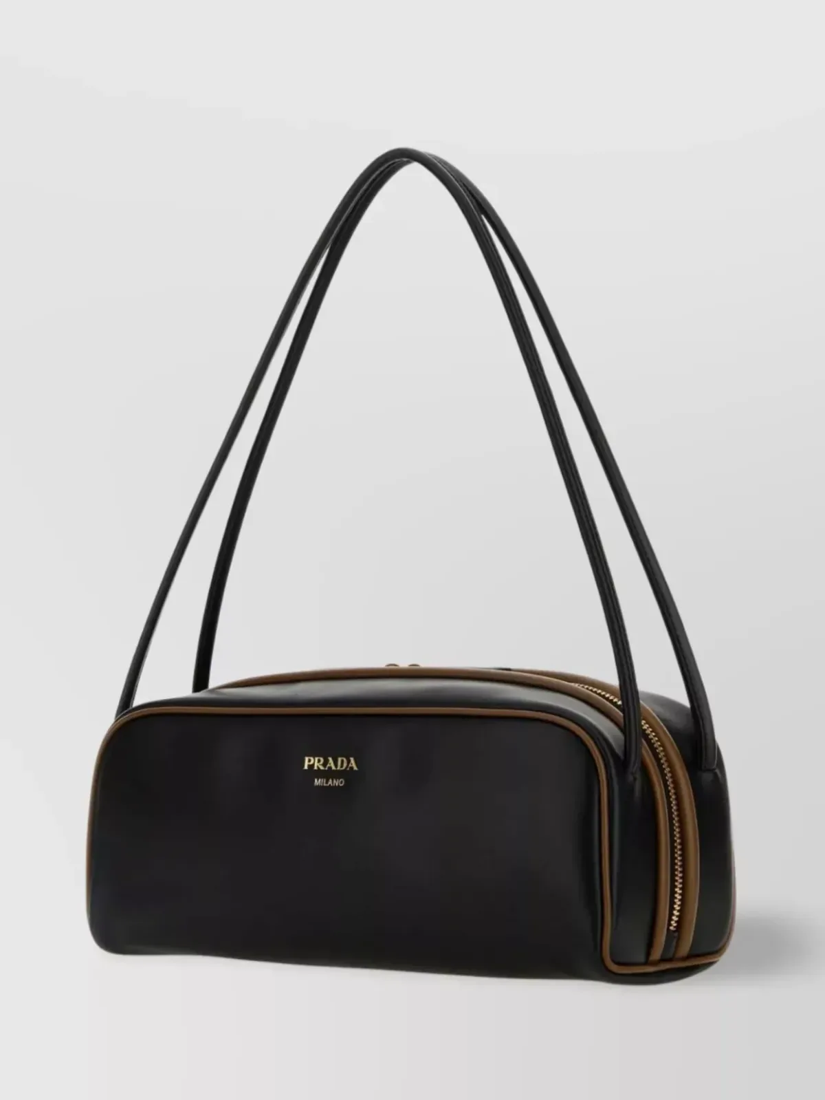 Prada Rectangular Shoulder Bag in Black, photo 2