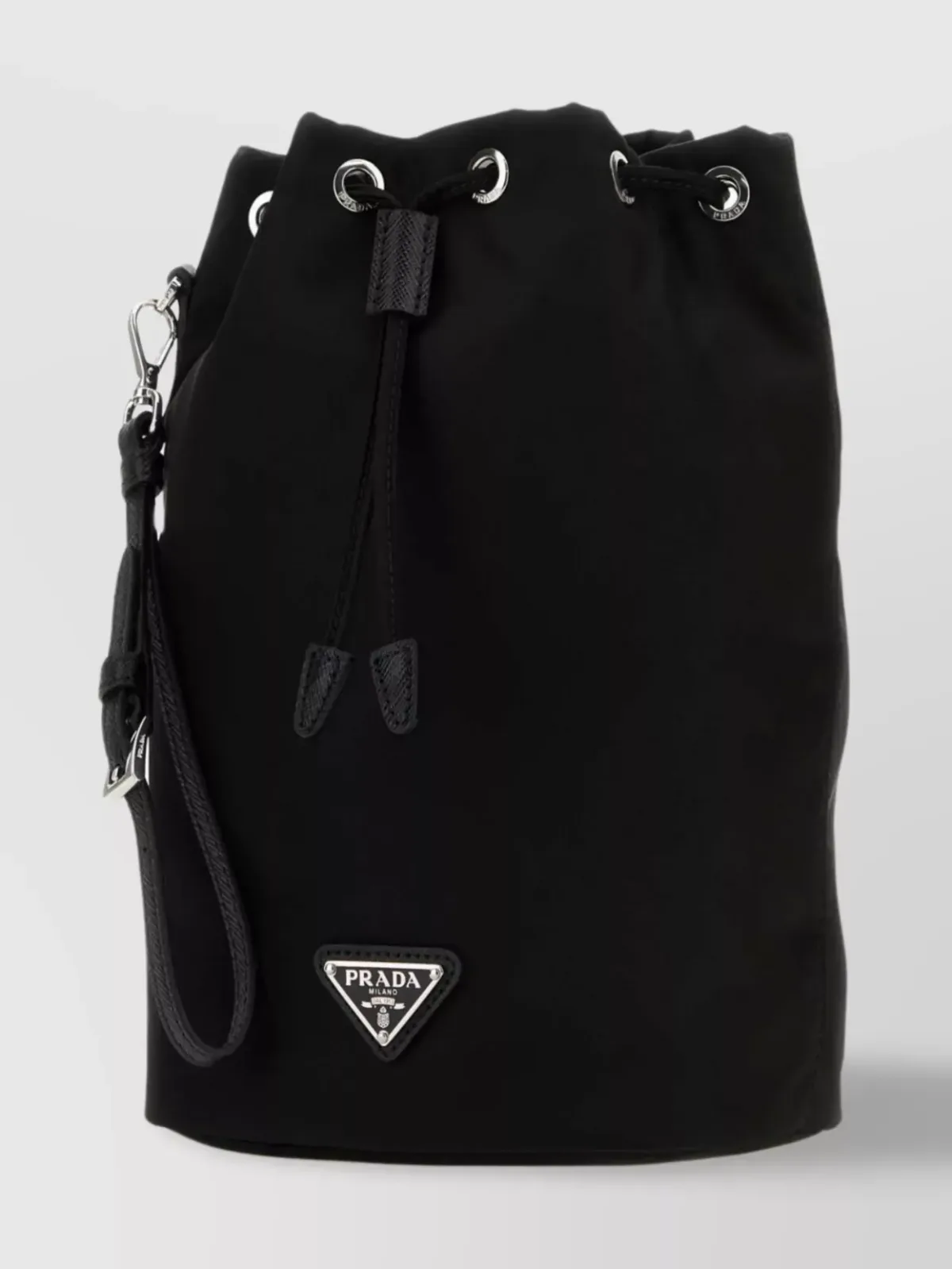 Borsa a secchiello Prada Re-Nylon in nero, foto 2