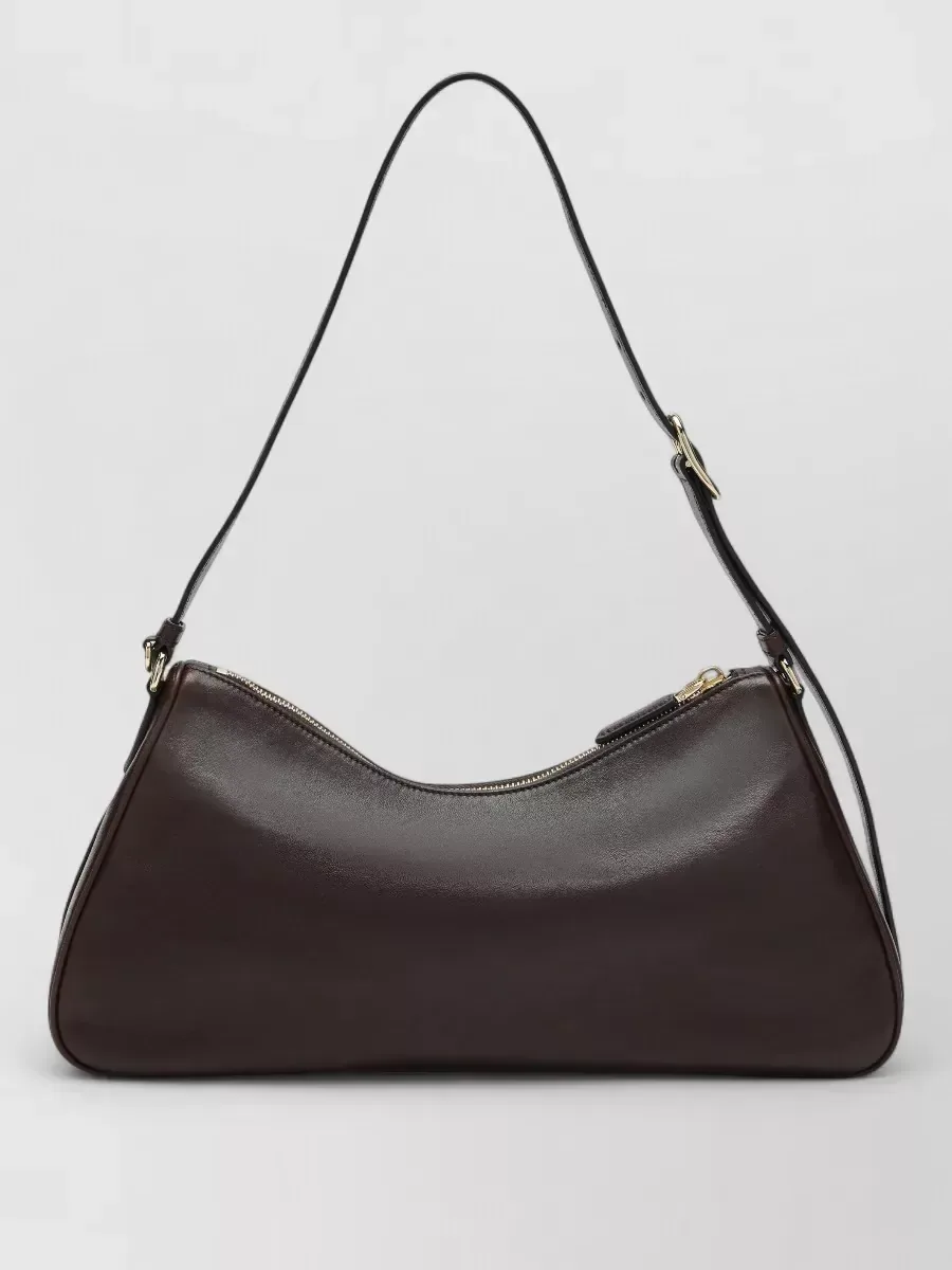 Prada Zip Shoulder Bag in Brown, photo 2