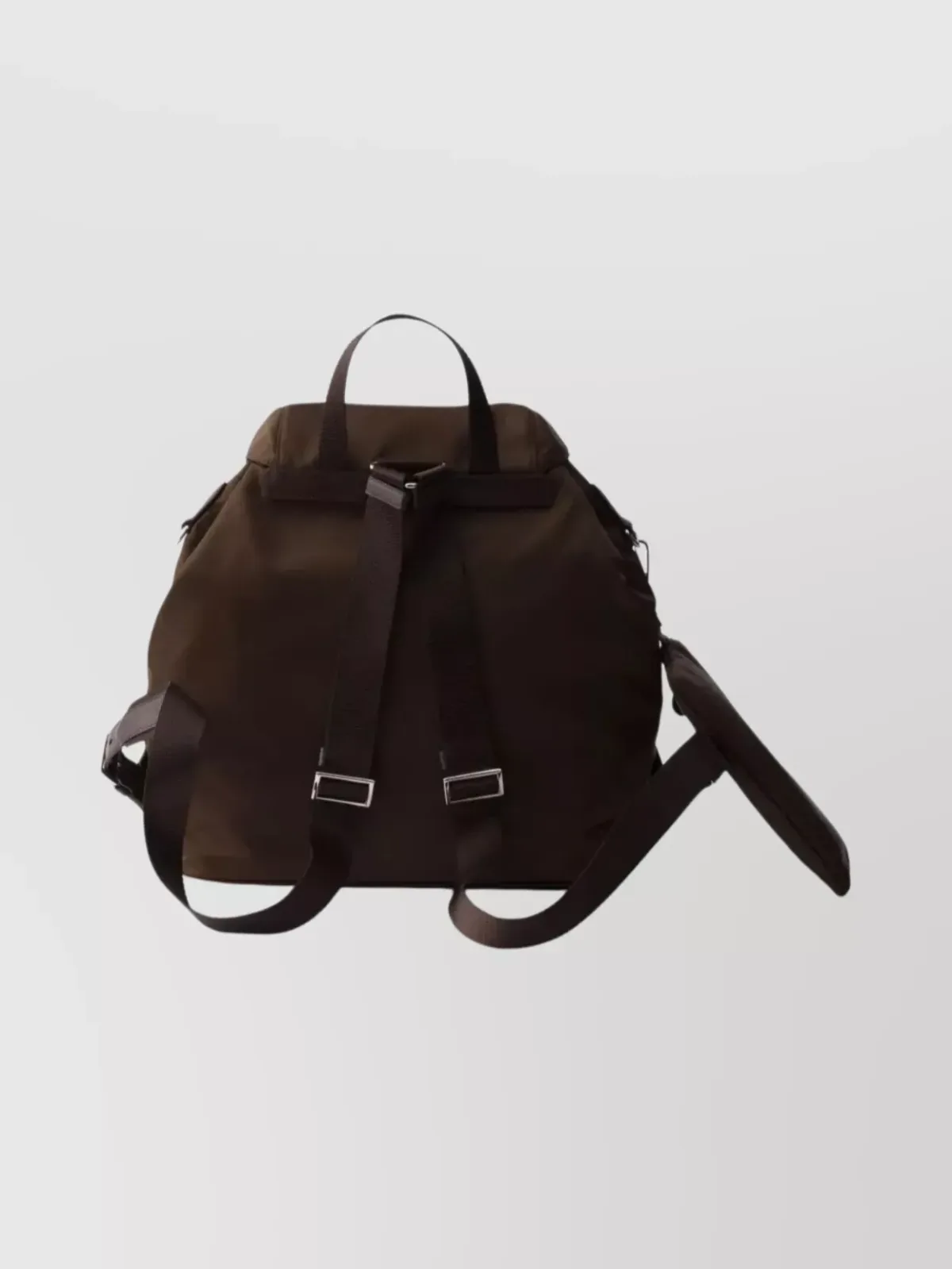 Prada Re-Nylon Medium Backpack in Brown, photo 2