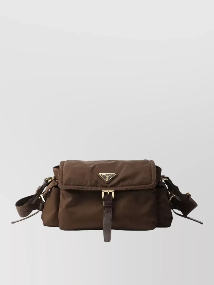 Prada Explore Re-Nylon Gürteltasche in Braun, Foto 4