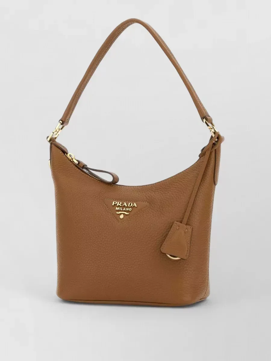 Prada Hirschleder Schultertasche in Kamel, Foto 2