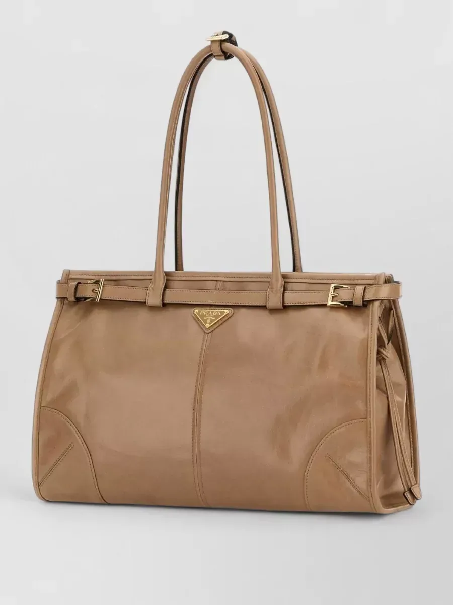 Prada Calf Leather Tote em Tan, foto 2
