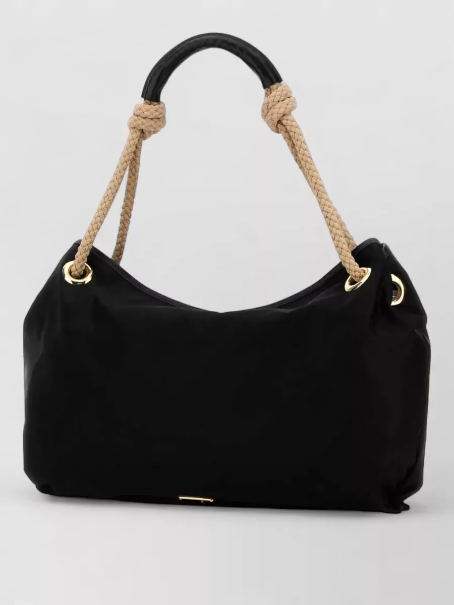 Prada Rope Handle Shoulder Bag in Schwarz, Foto 2
