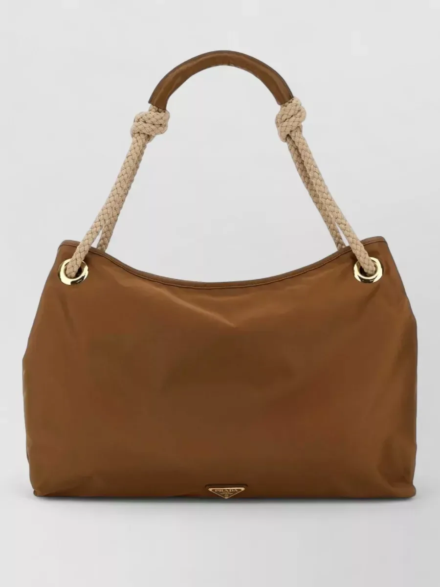 Prada Rope Handle Shoulder Bag in Braun, Foto 1