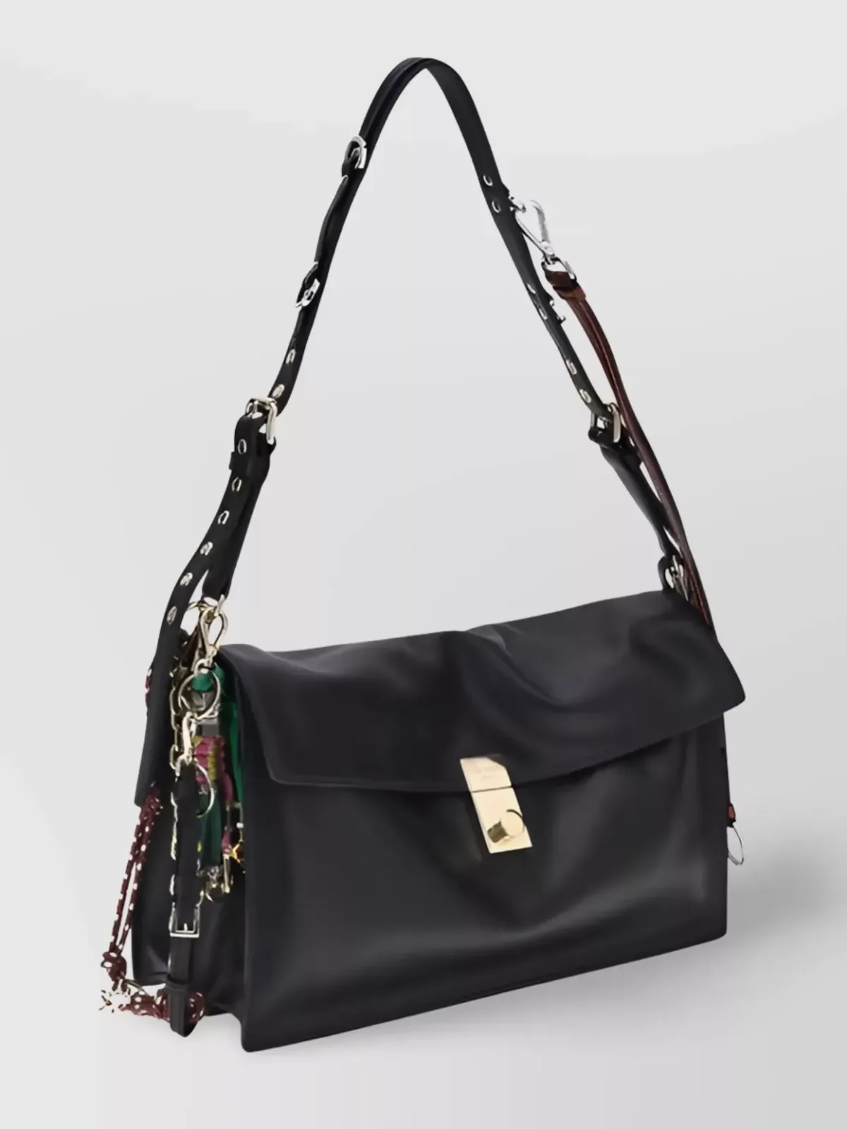 Prada Soft Large 黑色款，图3