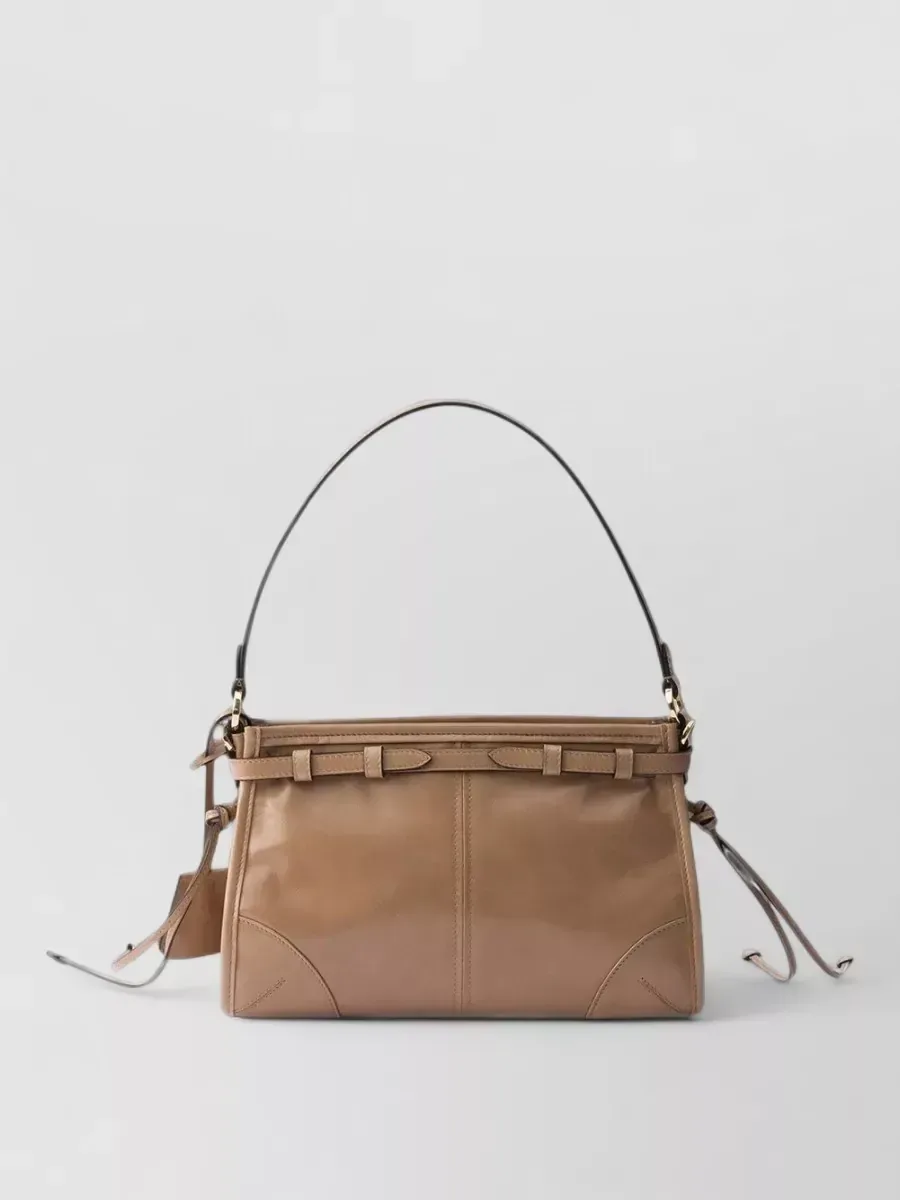Prada Bonnie Small in Beige, photo 3