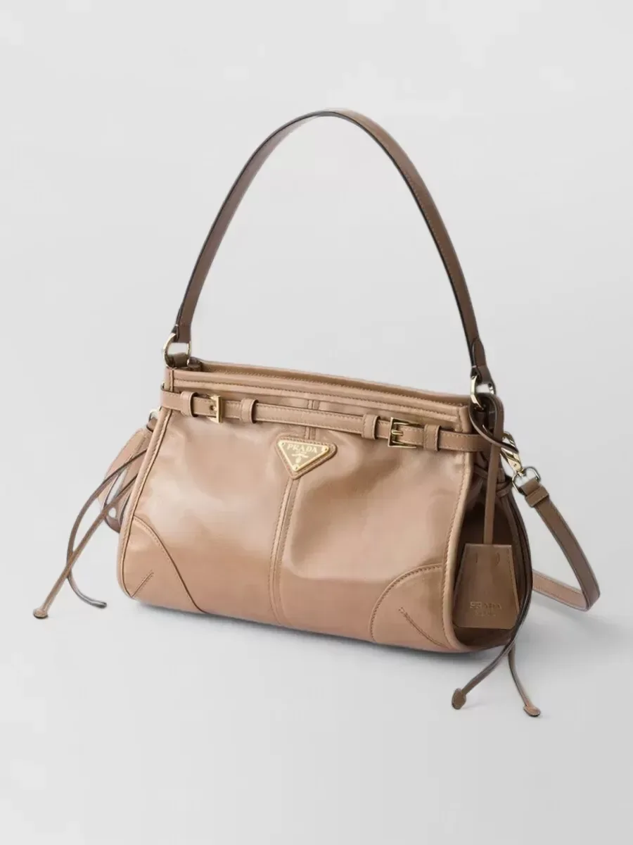 Prada Bonnie Small in Beige, photo 4