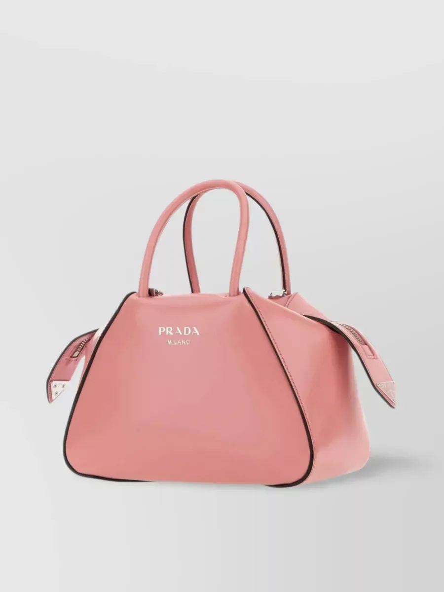 Borsa a spalla Prada Symbole rosa, foto 3
