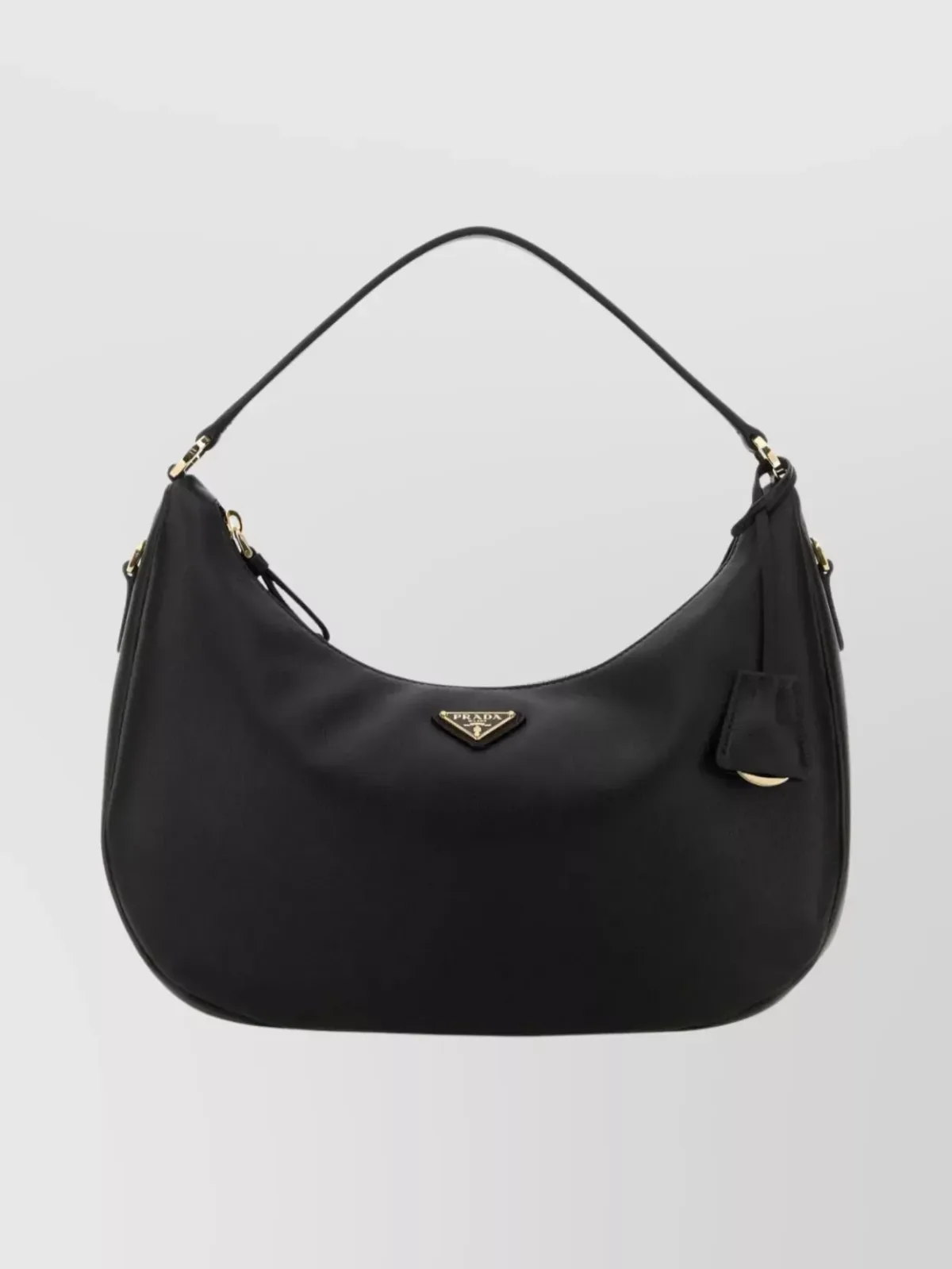 Borsa a mano Prada in pelle di vitello nera, foto 1