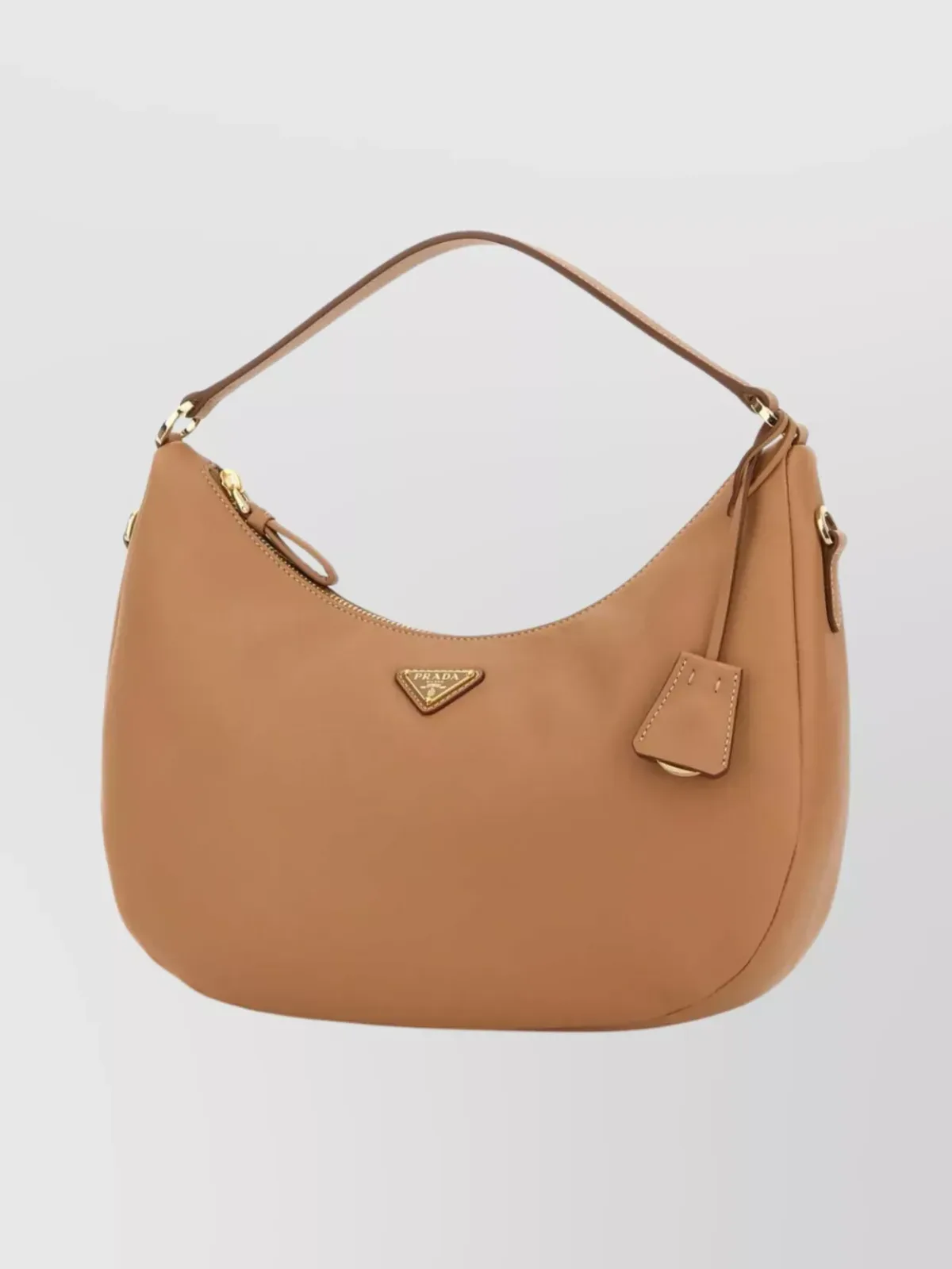 Borsa a mano Prada in pelle di vitello Camel, foto 2