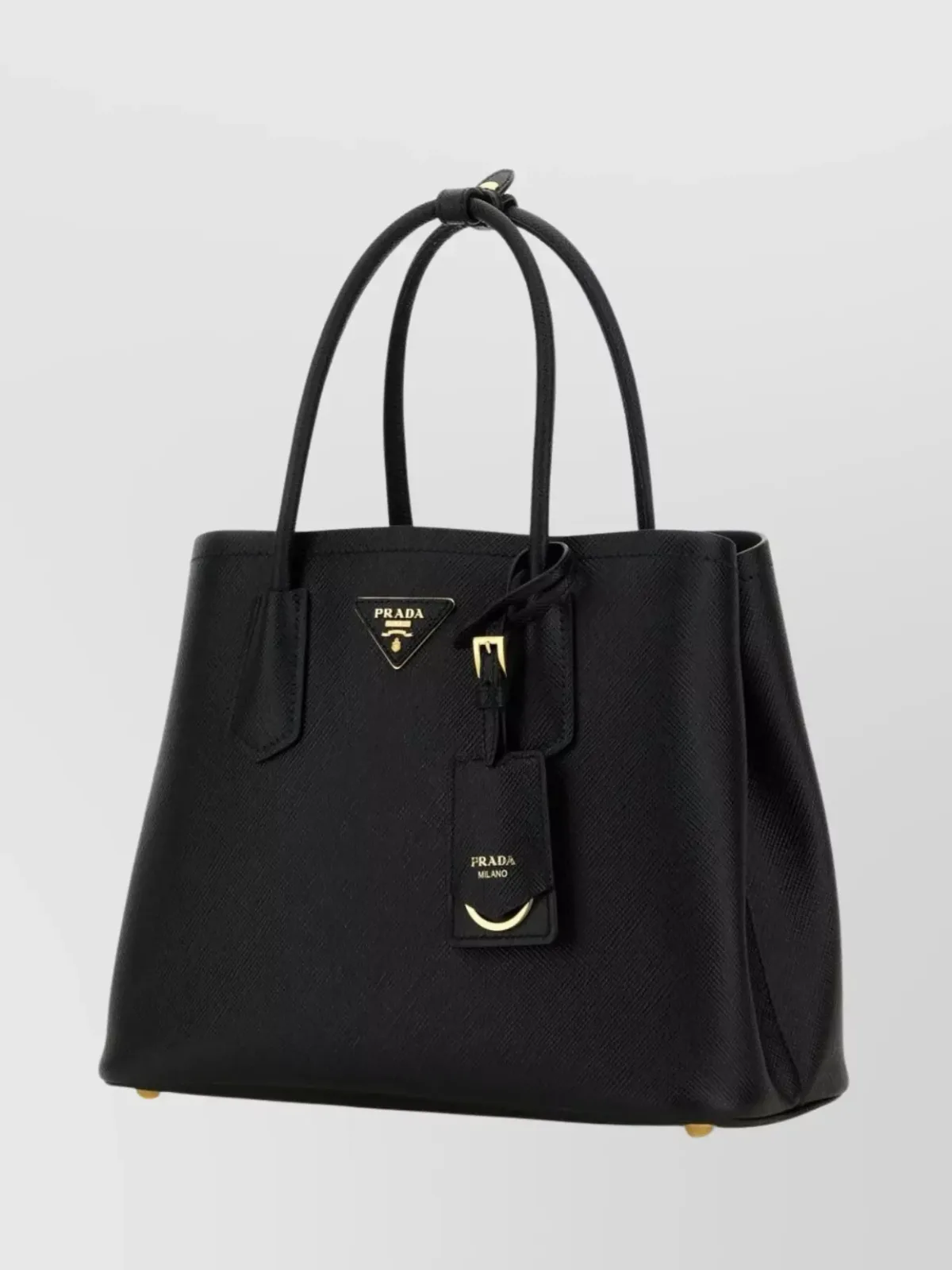 Prada Small Henkeltasche in Schwarz, Foto 2