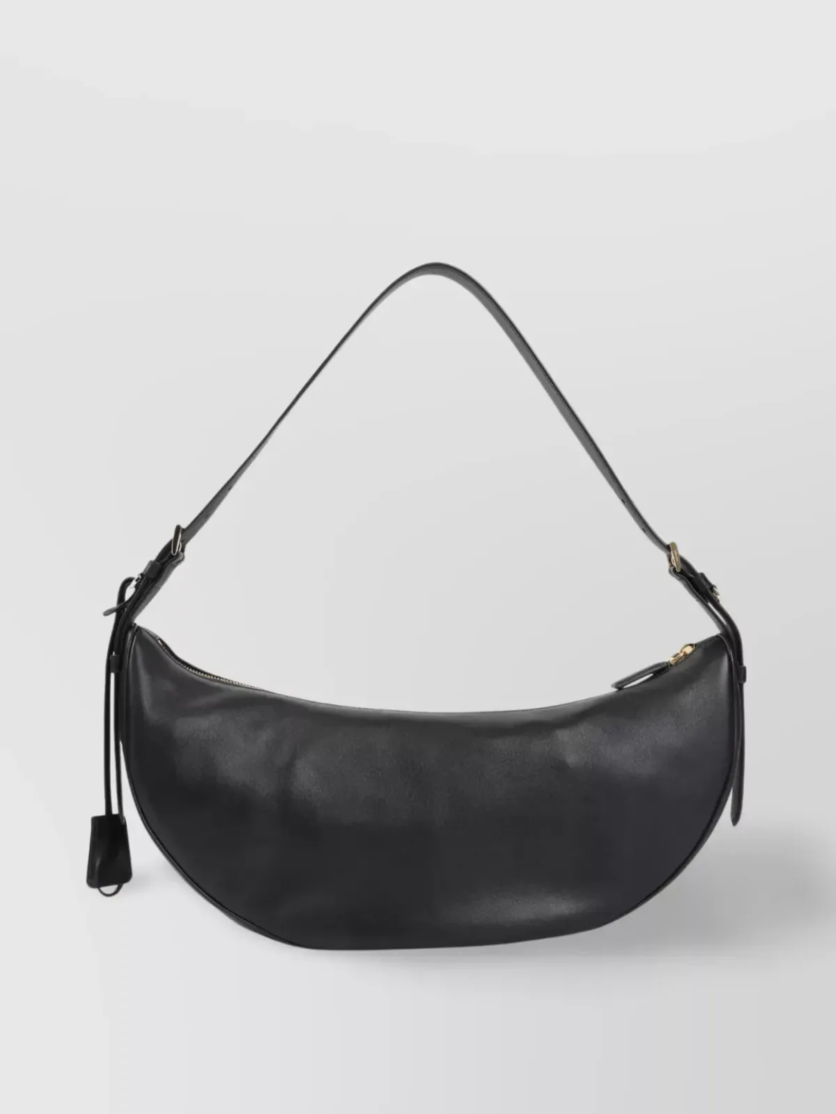 Prada Curved Schultertasche in Schwarz, Foto 2