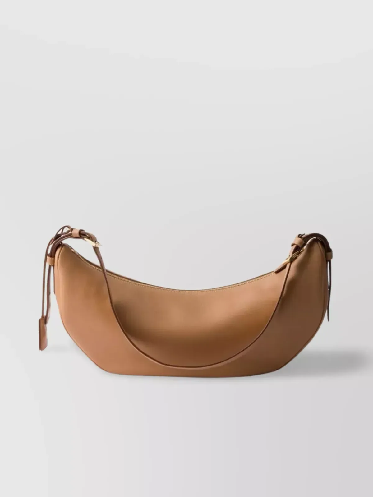 Prada Curved Schultertasche in Braun, Foto 2