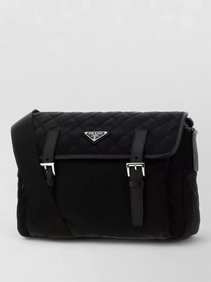 Prada Laptoptasche gesteppt in Schwarz, Foto 1