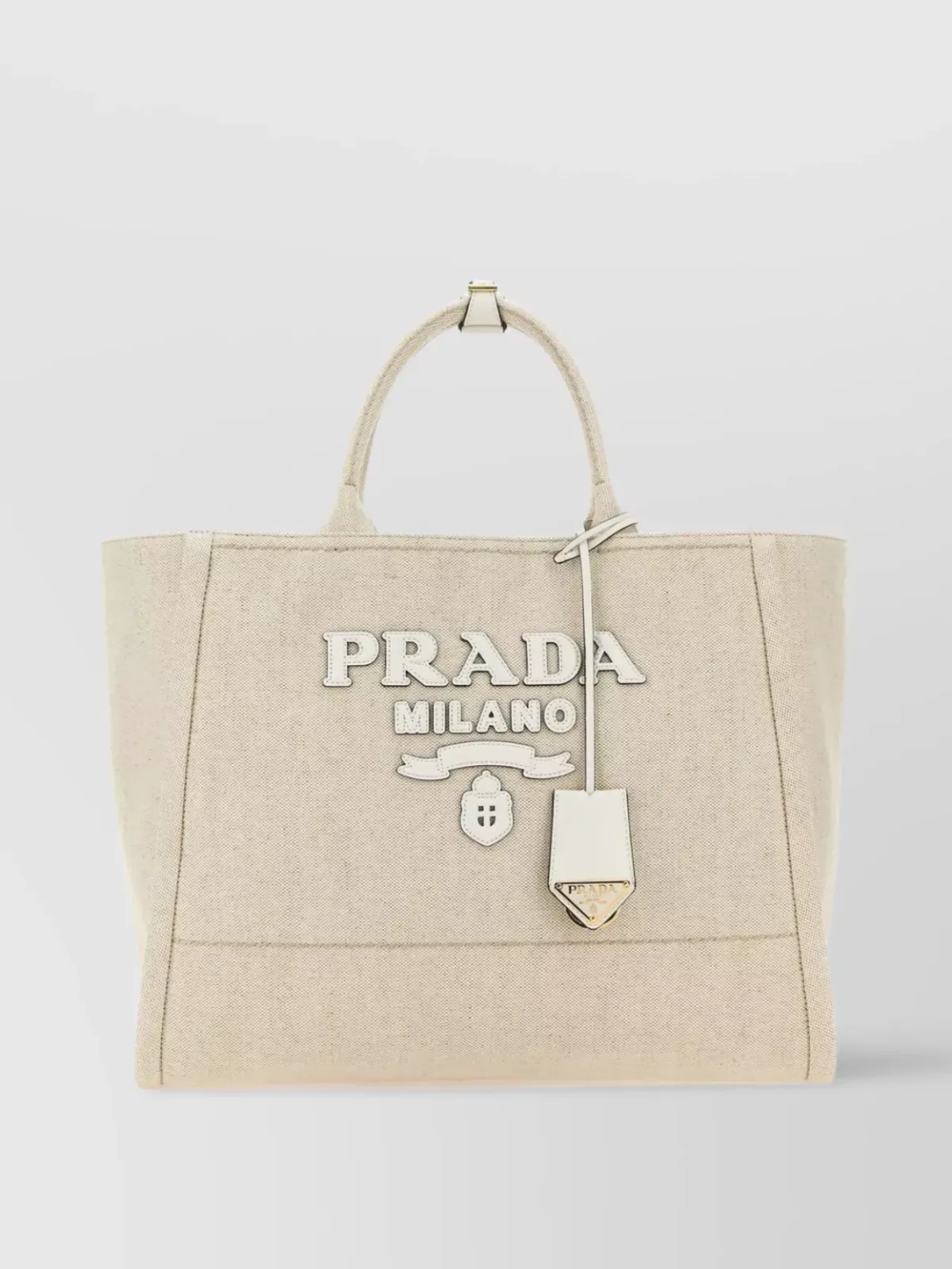 Prada Canvas Shopper in Beige, Foto 1