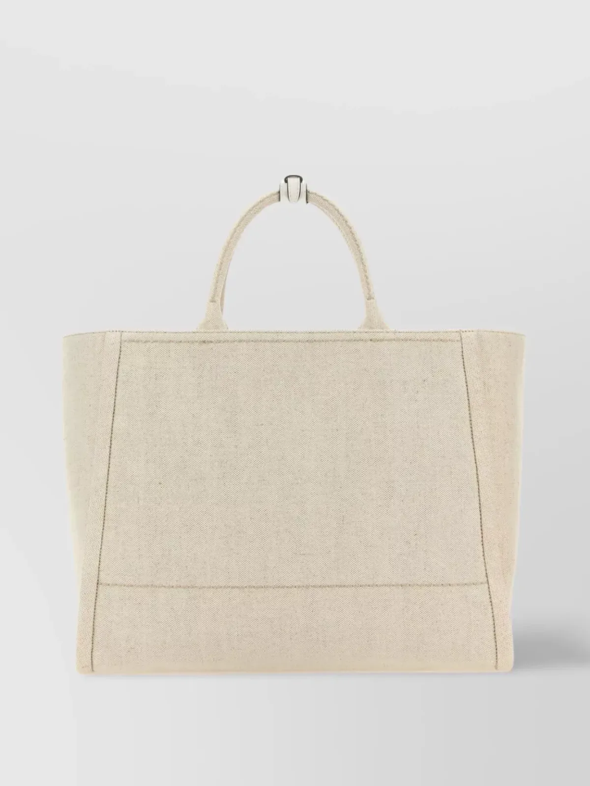 Prada Canvas Shopper in Beige, Foto 2