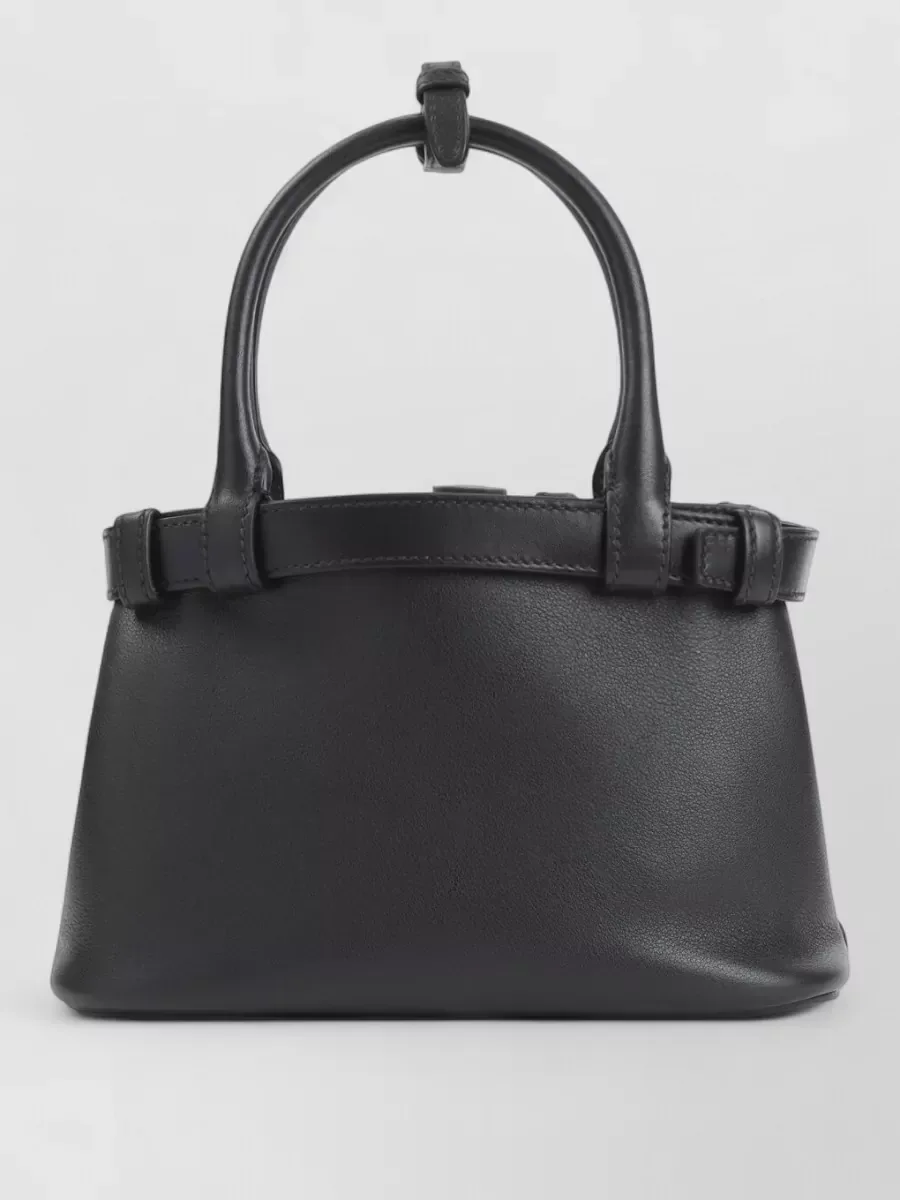 Prada Buckle Small in Schwarz, Foto 2