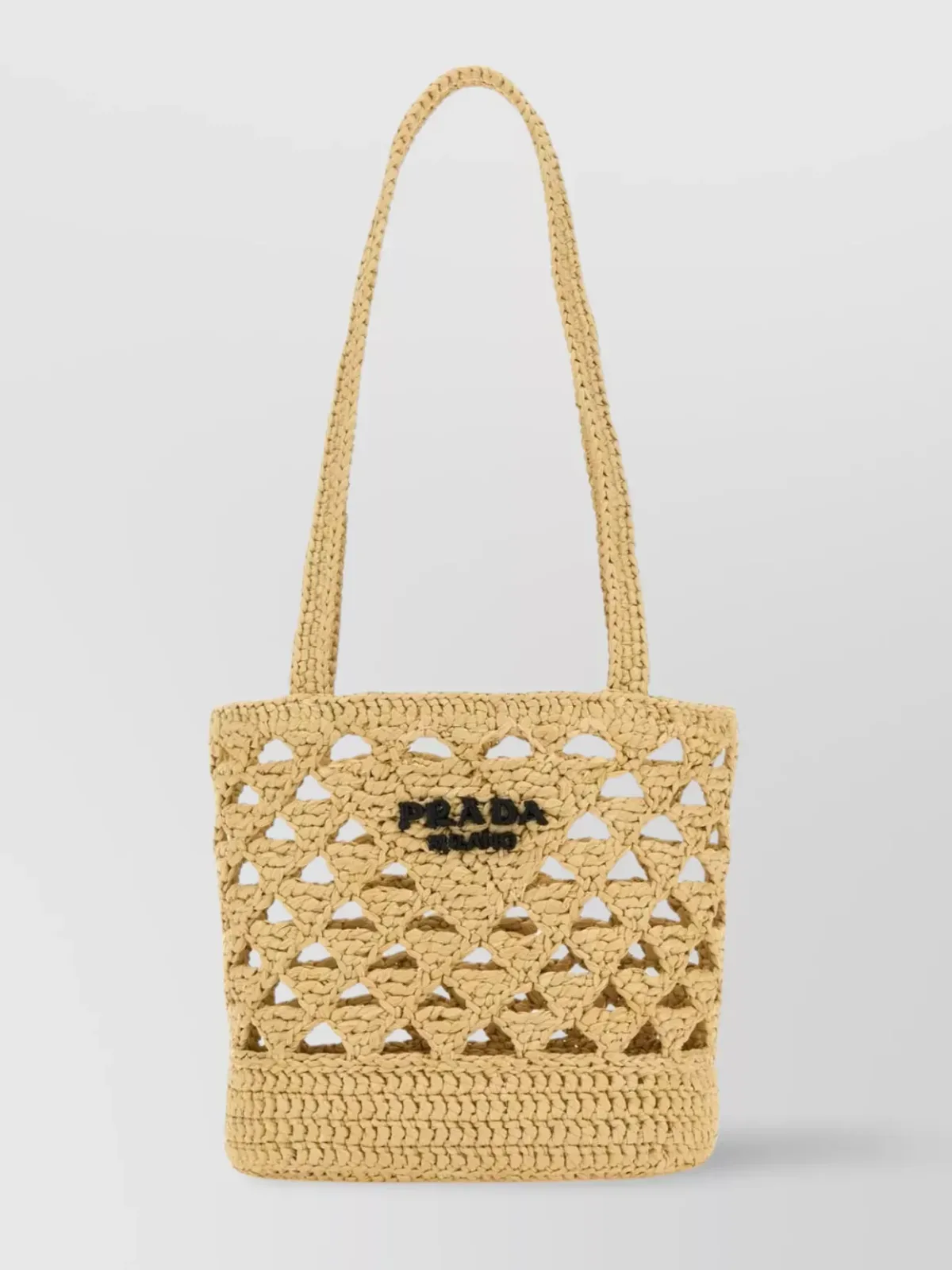 Prada Straw Tote in Tan, photo 1