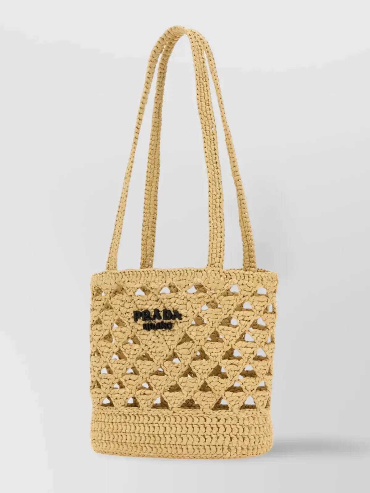 Prada Straw Tote in Tan, photo 2