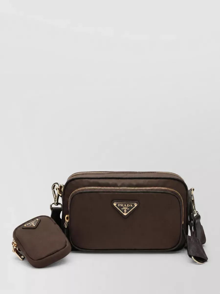 Prada Re-Edition Umhängetasche in Braun, Foto 1