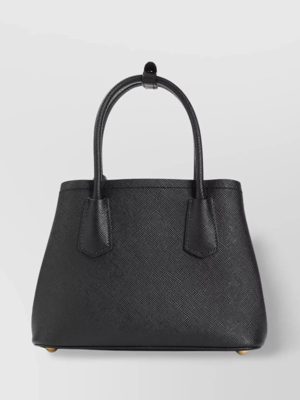 Prada Double Schultertasche in Schwarz, Foto 2