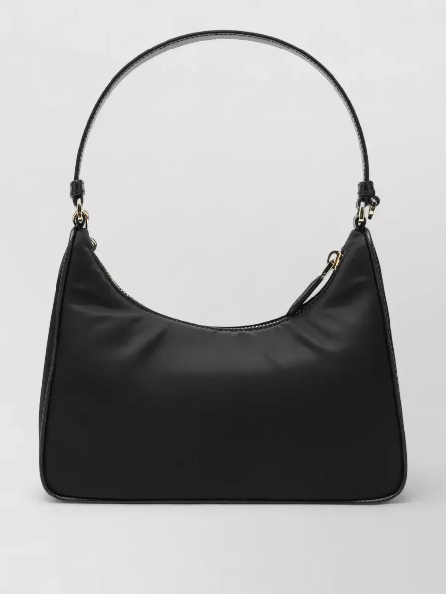 Prada Re-Edition Re-Nylon Schultertasche in Schwarz, Foto 2