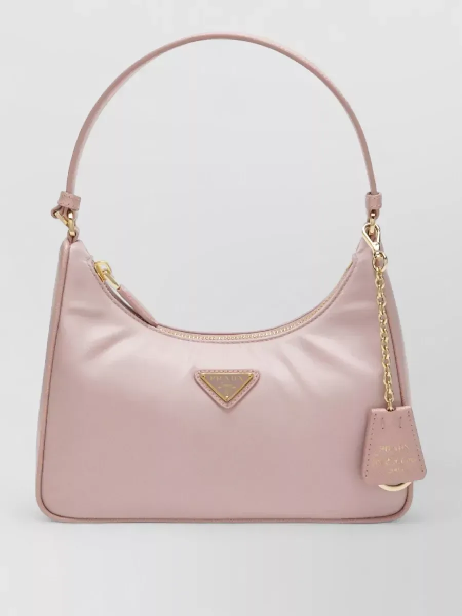 Prada Re-Edition Re-Nylon Schultertasche in Rosa, Foto 1