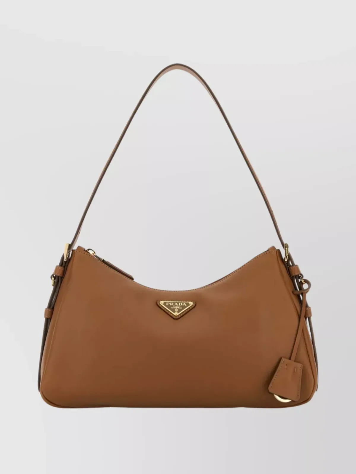 Prada Aimée Medium Schultertasche in Kamel, Foto 1