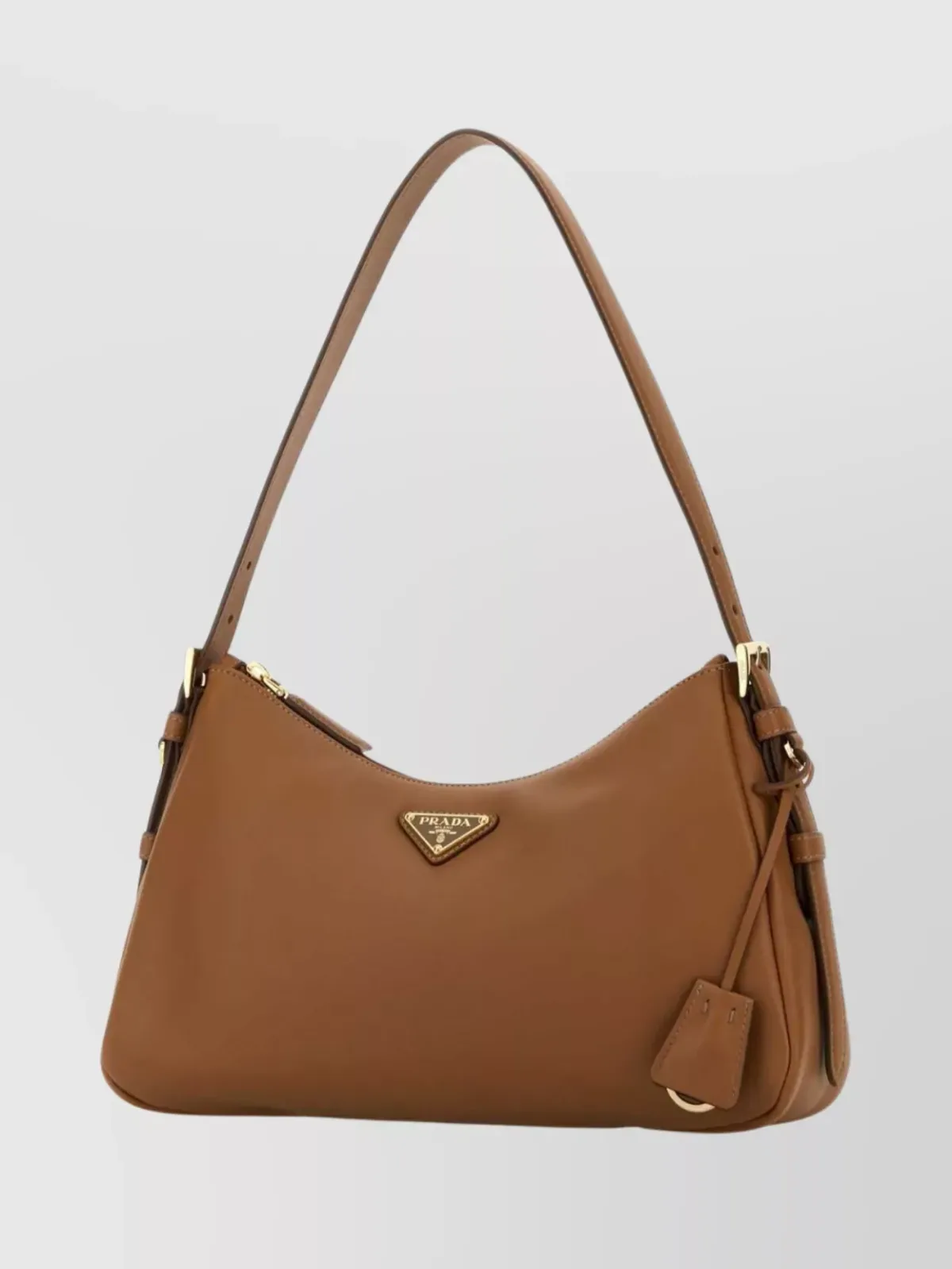 Prada Aimée Medium Schultertasche in Kamel, Foto 2