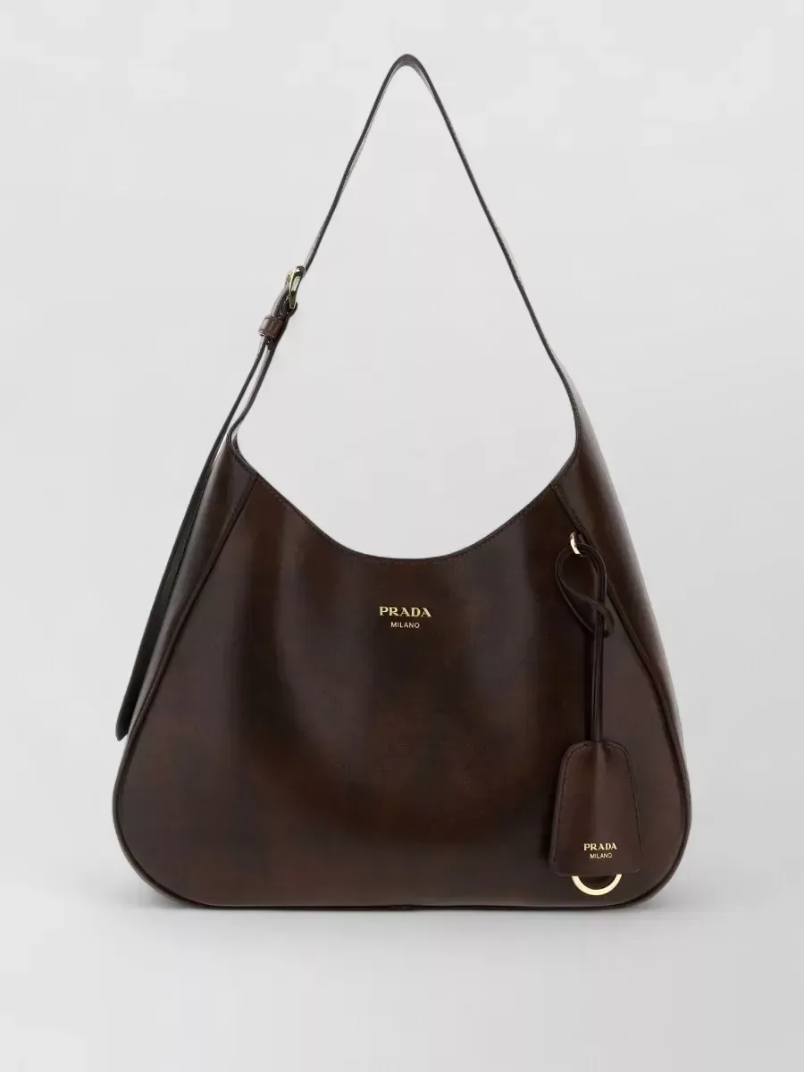 Prada Leather Tote in Brown, photo 1