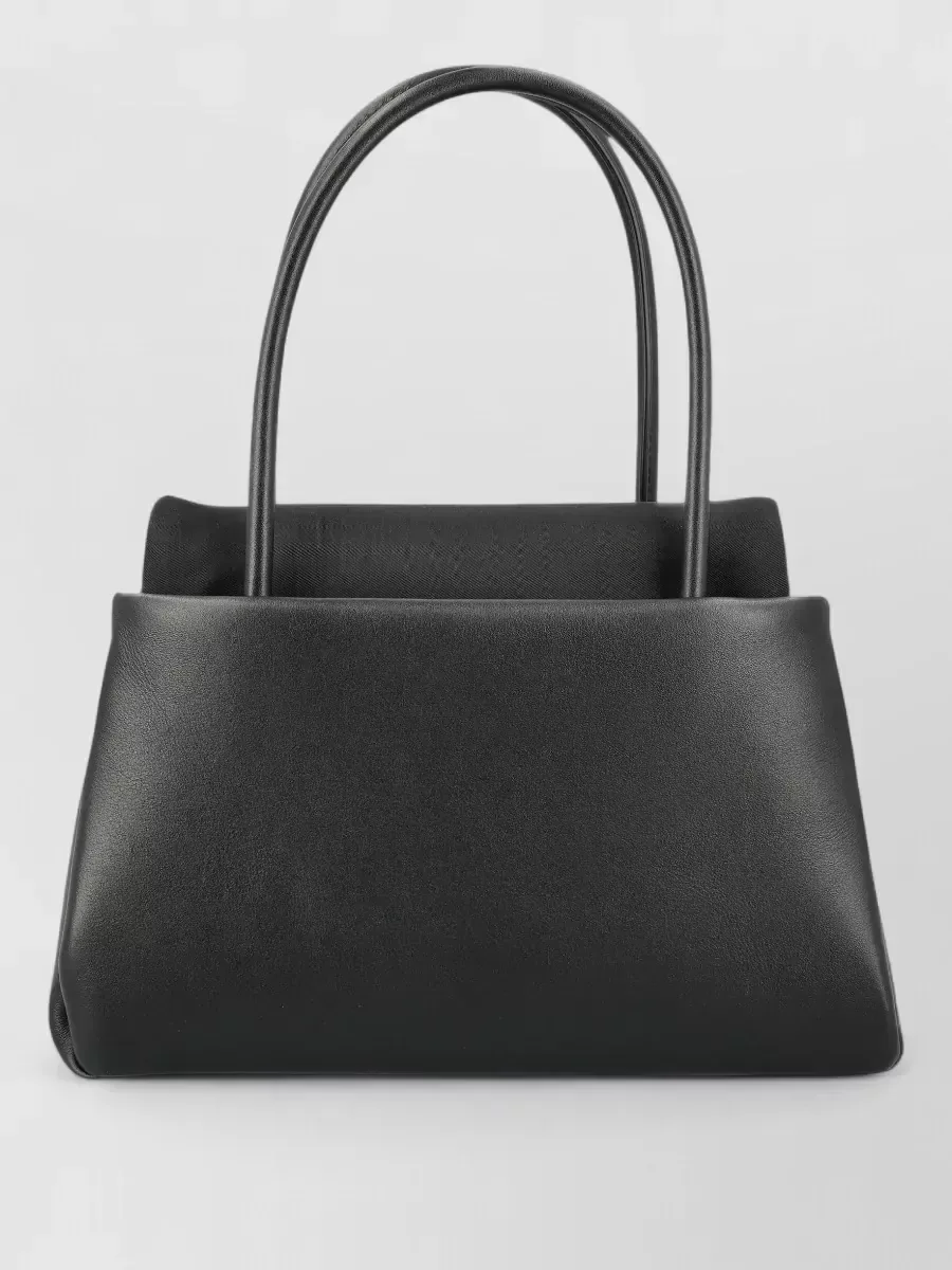 Cabas Prada Saffiano Double noir, photo 2