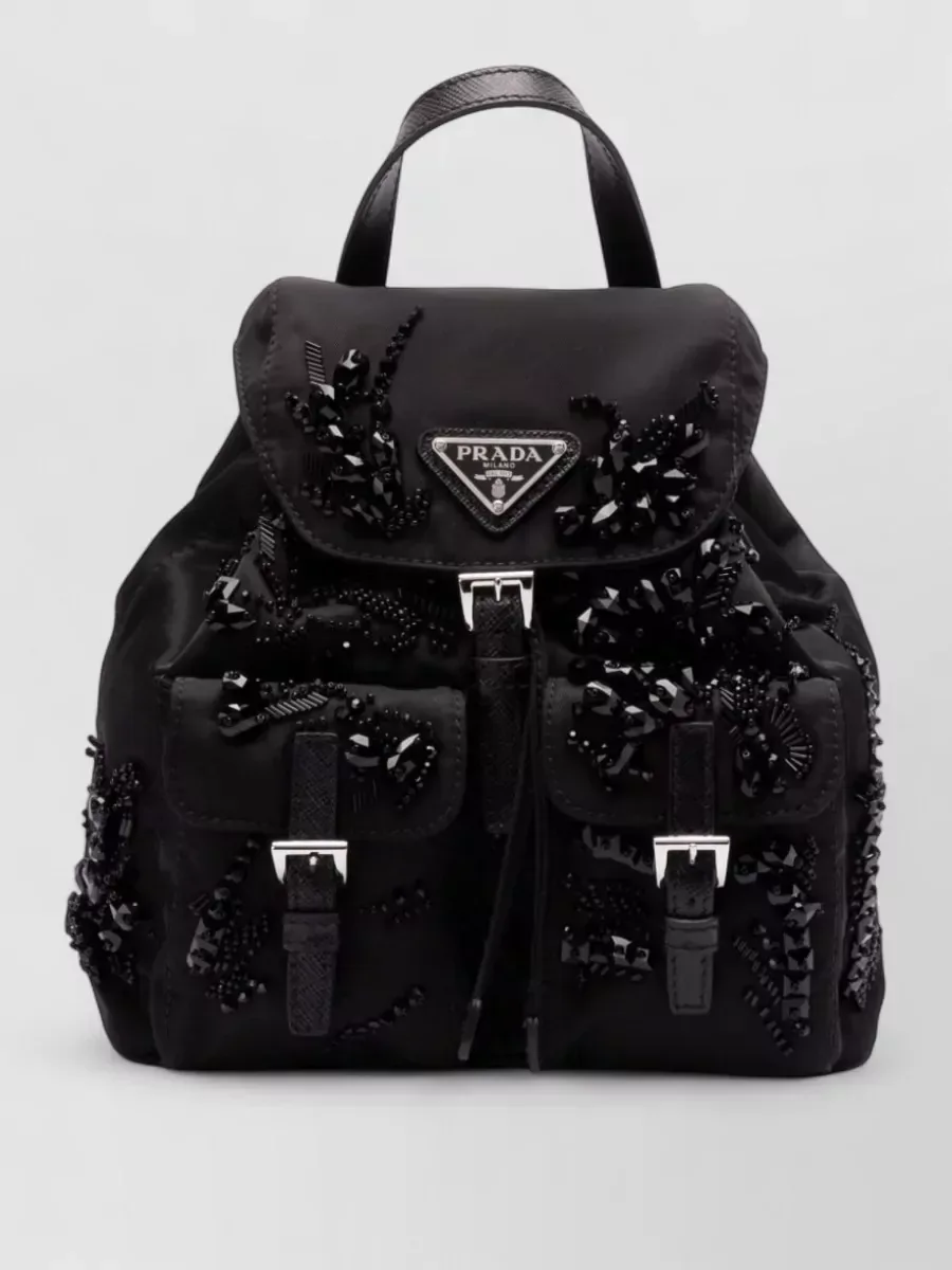 Prada Re-Edition Backpack in Black, photo 1