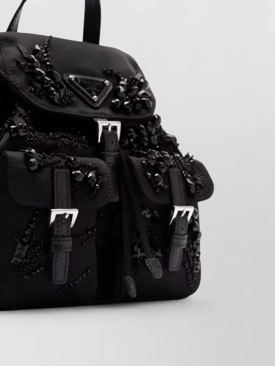 Prada Re-Edition Backpack in Black, photo 4