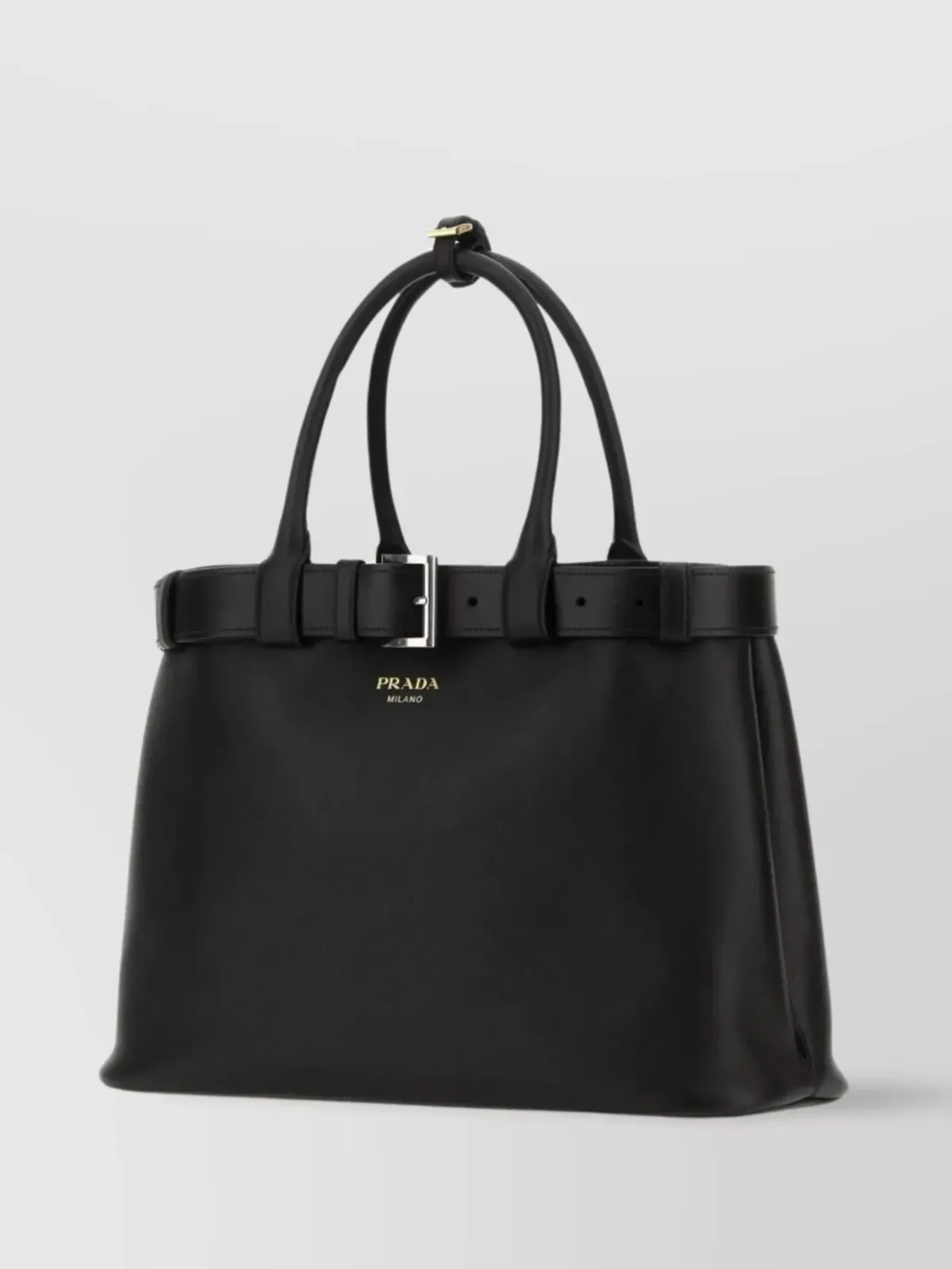 Prada Buckle Large in Schwarz, Foto 2
