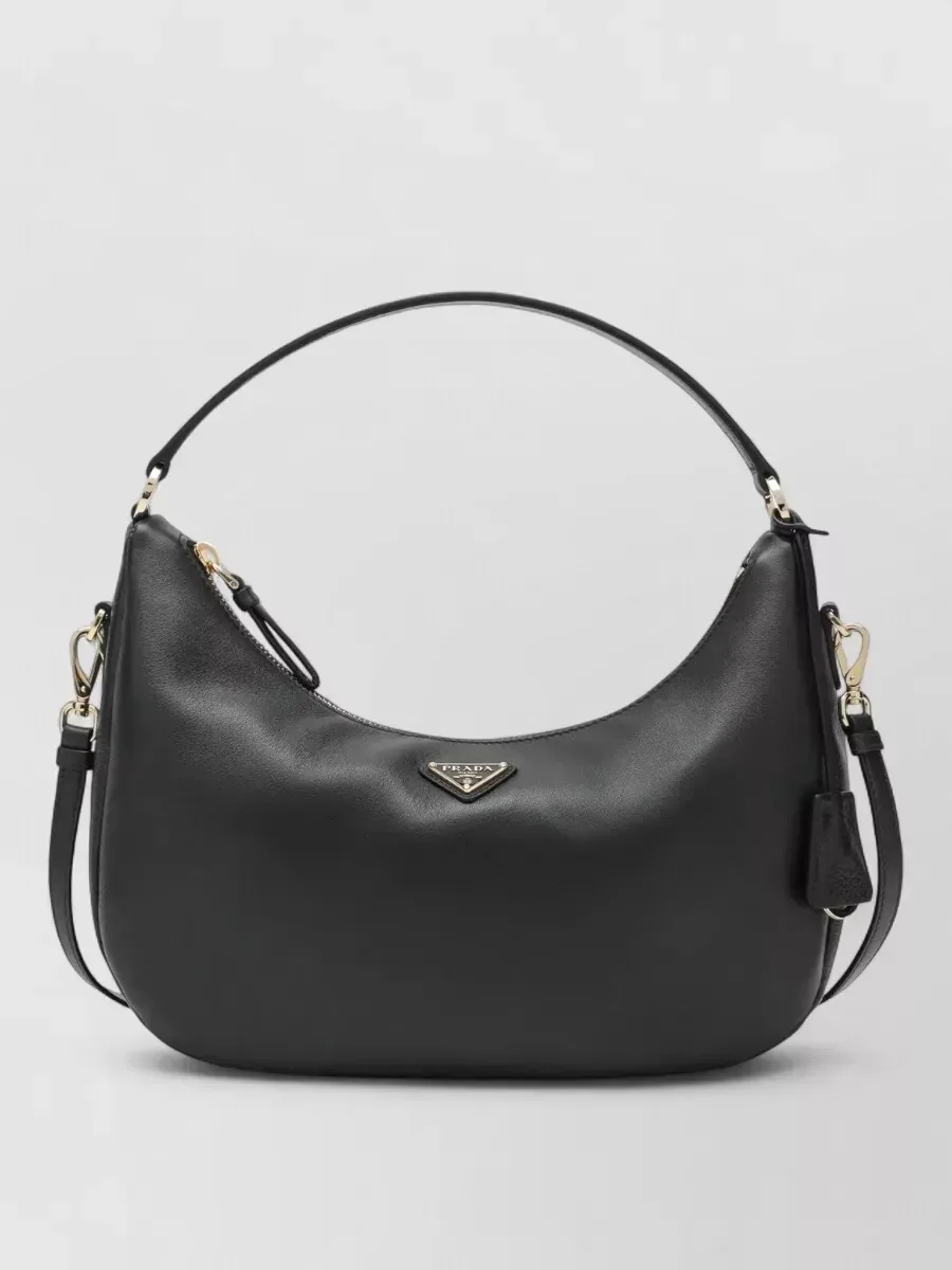 Prada Zip Top Handle Bag in Black, photo 1