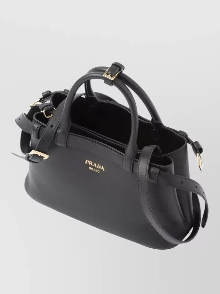 Prada Buckle Small in Black, photo 3
