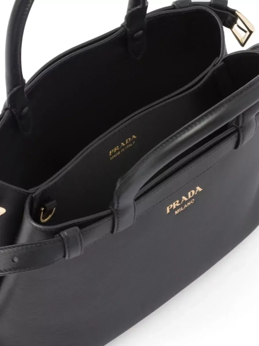 Prada Buckle Small in Black, photo 4