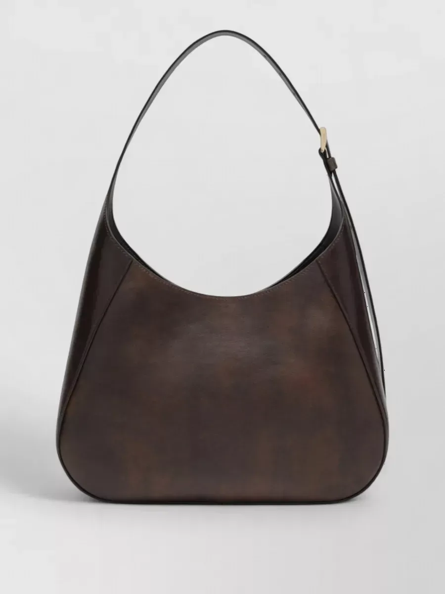 Bolso de hombro Prada Soft en marrón, foto 1